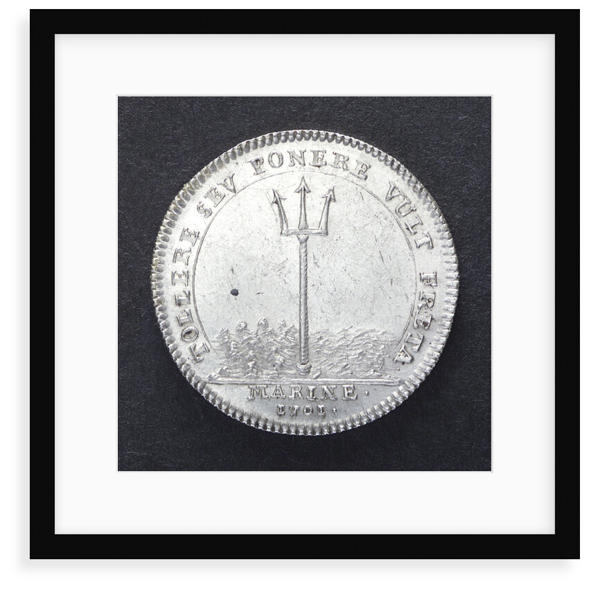 Counter commemorating the Straits of Gibraltar opened to France; reverse by H. Roussel