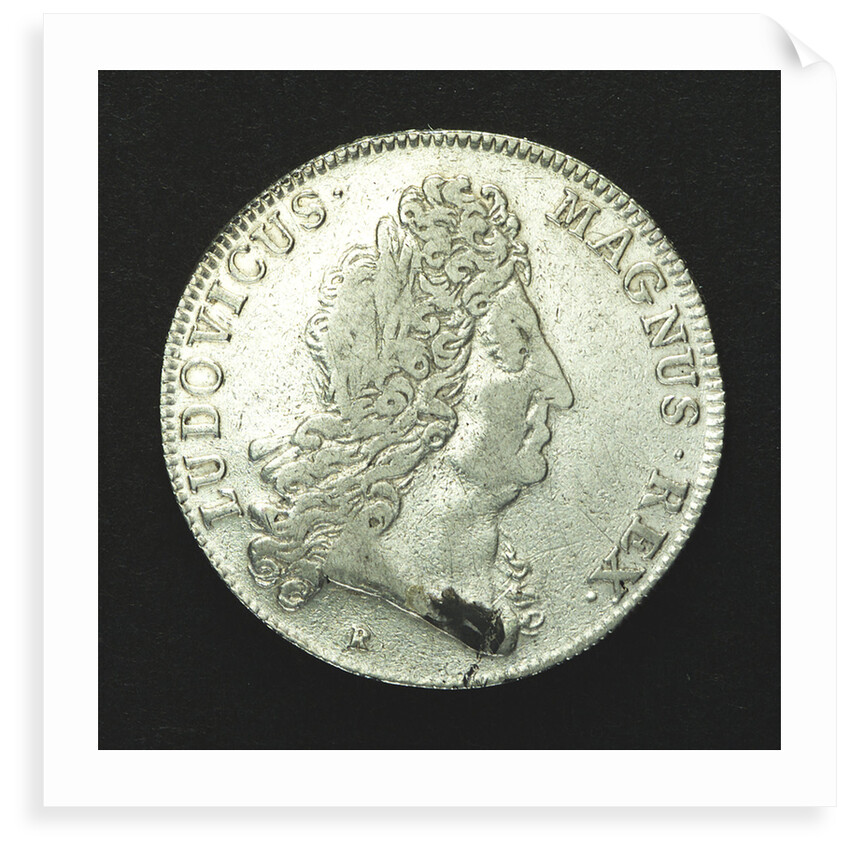 Counter commemorating the war of the Spanish succession; obverse by H. Roussel