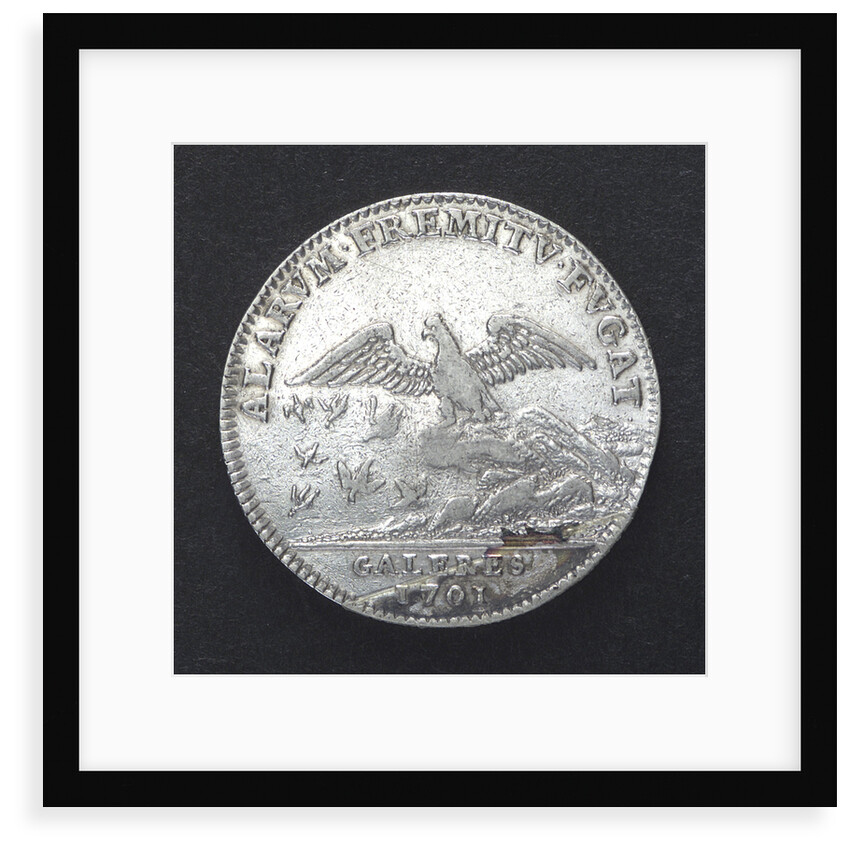 Counter commemorating the war of the Spanish succession; reverse by H. Roussel