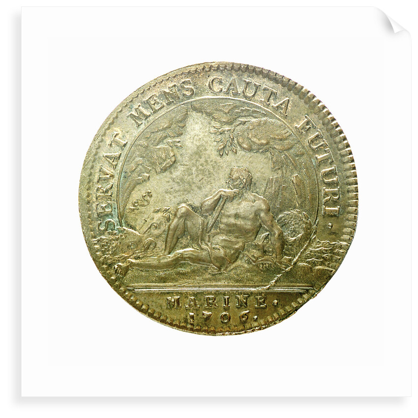 Commemorative counter; reverse by H. Roussel