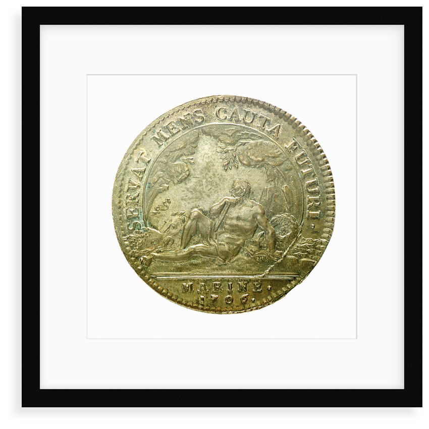 Commemorative counter; reverse by H. Roussel