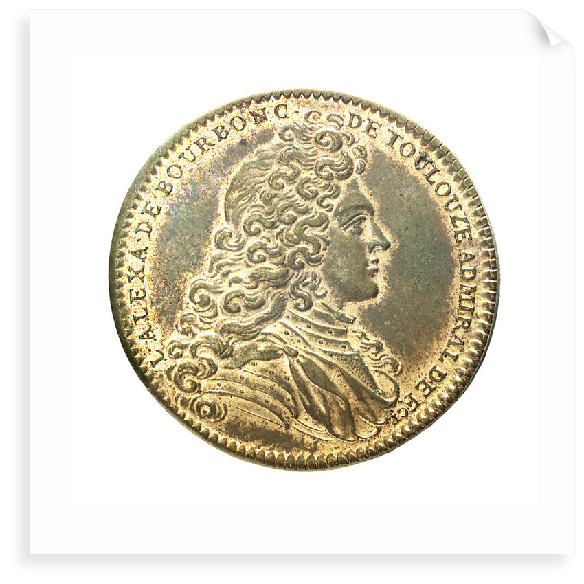 Counter commemorating the attack on a British Convoy; obverse by unknown
