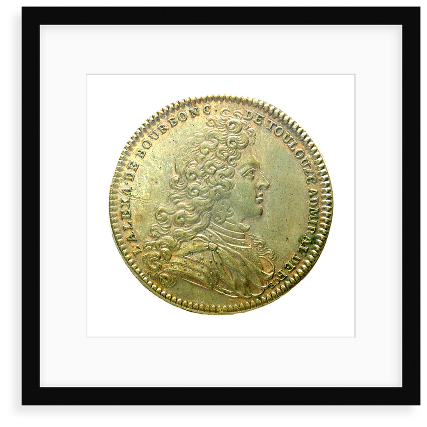 Counter commemorating the French Convoy's safe return, 1708; obverse by unknown