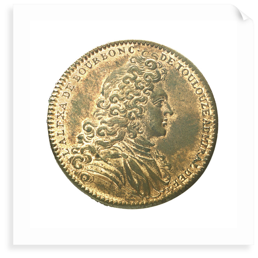 Counter commemorating the immobility of the French Fleet; obverse by unknown