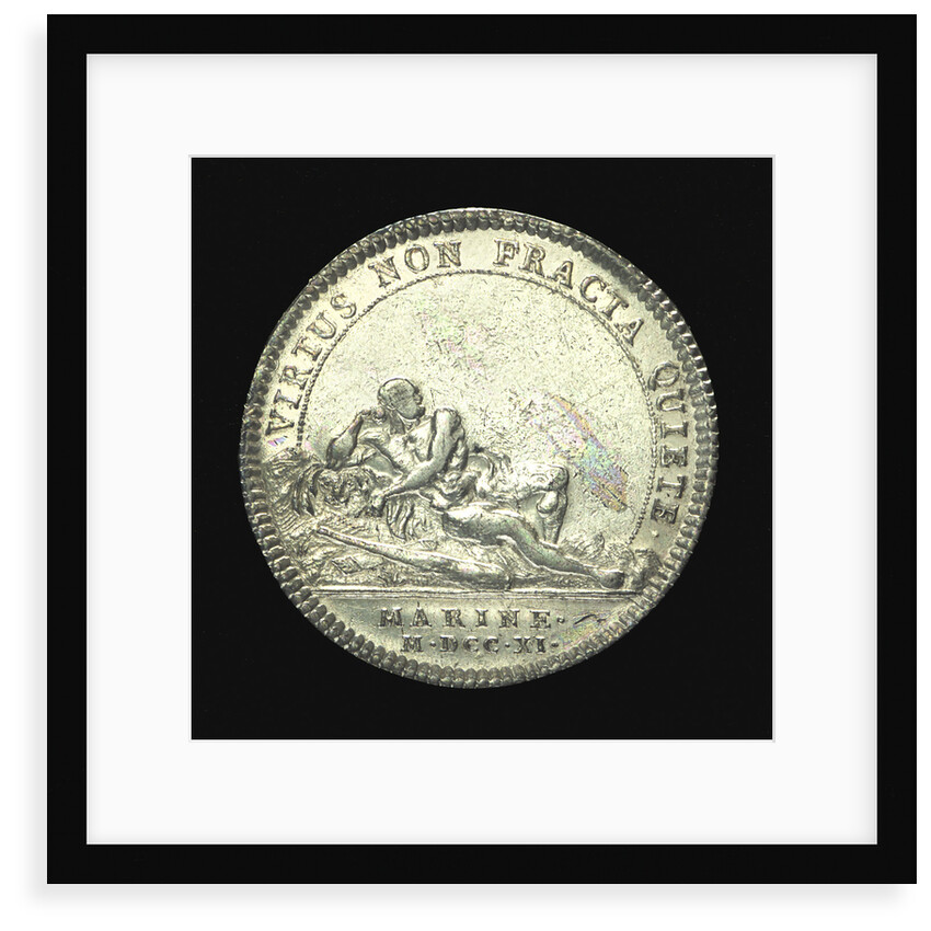 Counter commemorating a safe convoy brought into Toulon; reverse by unknown