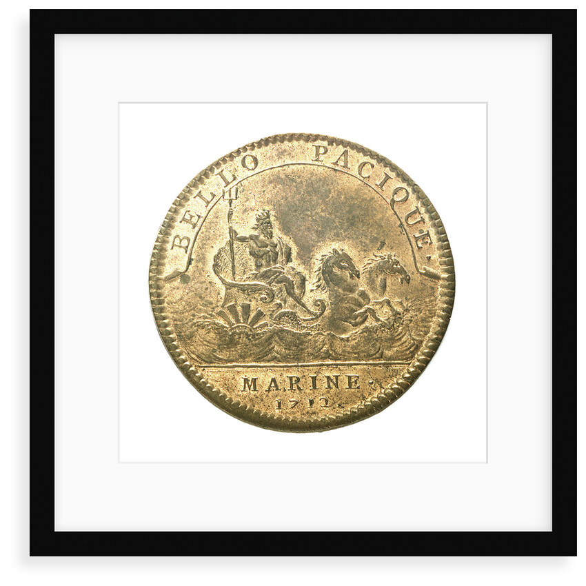 Counter commemorating internal troubles in England; reverse by Unknown