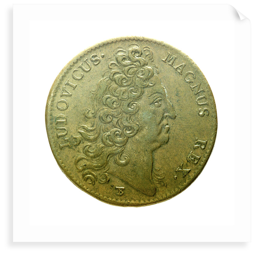 Counter commemorating internal troubles in England; obverse by T. Bernard