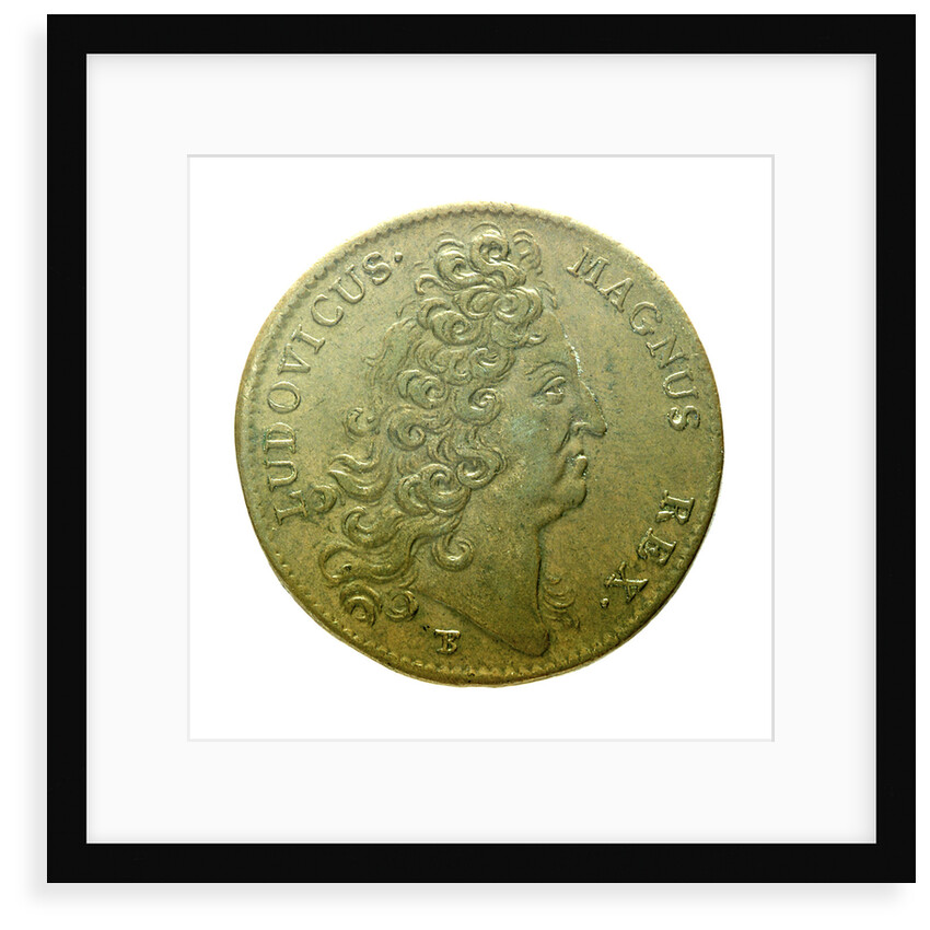 Counter commemorating internal troubles in England; obverse by T. Bernard