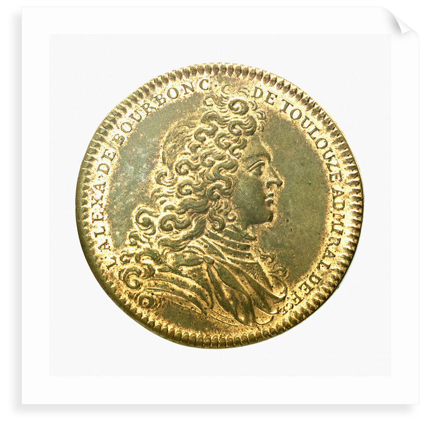 Counter commemorating the navy active in time of peace; obverse by J. Duvivier