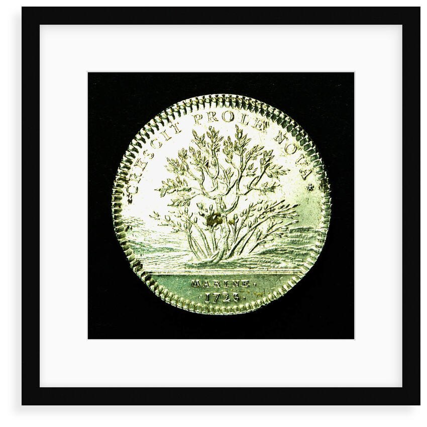 Counter commemorating the opening up of the new colonies; reverse by unknown