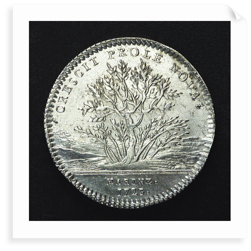 Counter commemorating the opening up of new colonies; reverse by J. Bernard