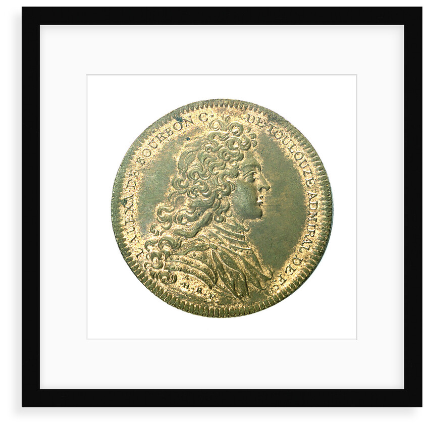 Counter commemorating Cardinal Fleury's neglect of the navy; obverse by H. Roussel