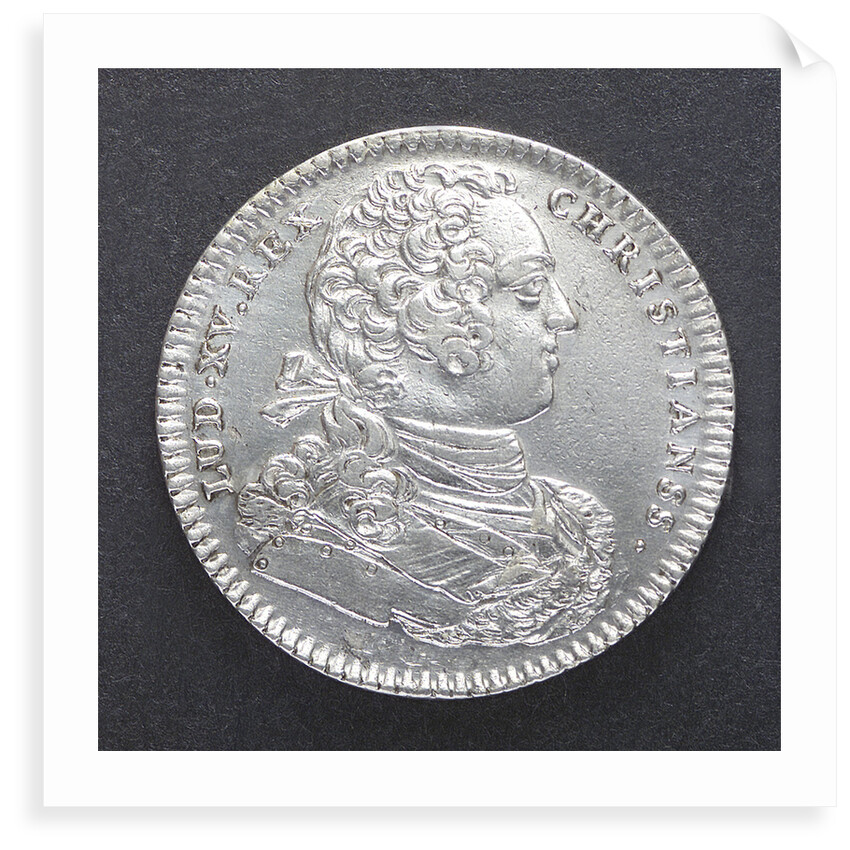 Counter commemorating peace with the Tripoli pirates, 1730; obverse by unknown