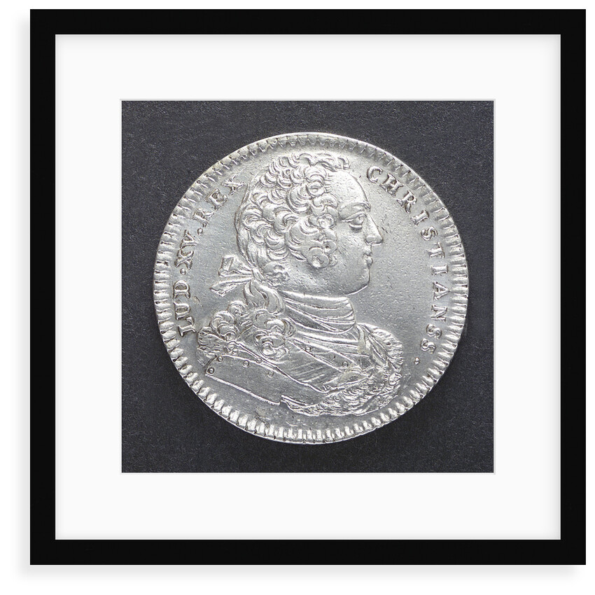 Counter commemorating peace with the Tripoli pirates, 1730; obverse by unknown