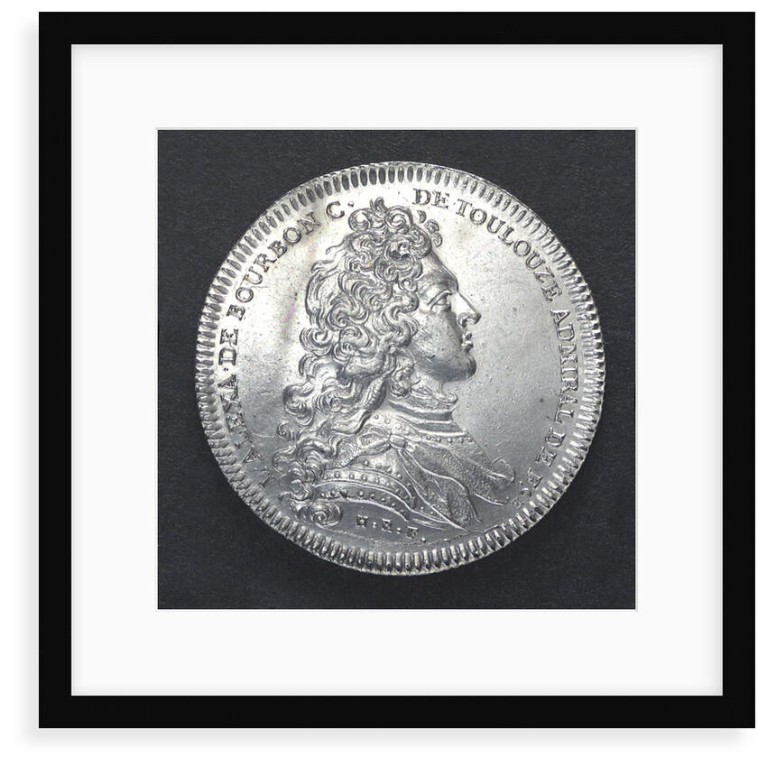 Counter commemorating the dispatch of a squadron to Danzig, 1735; obverse by unknown