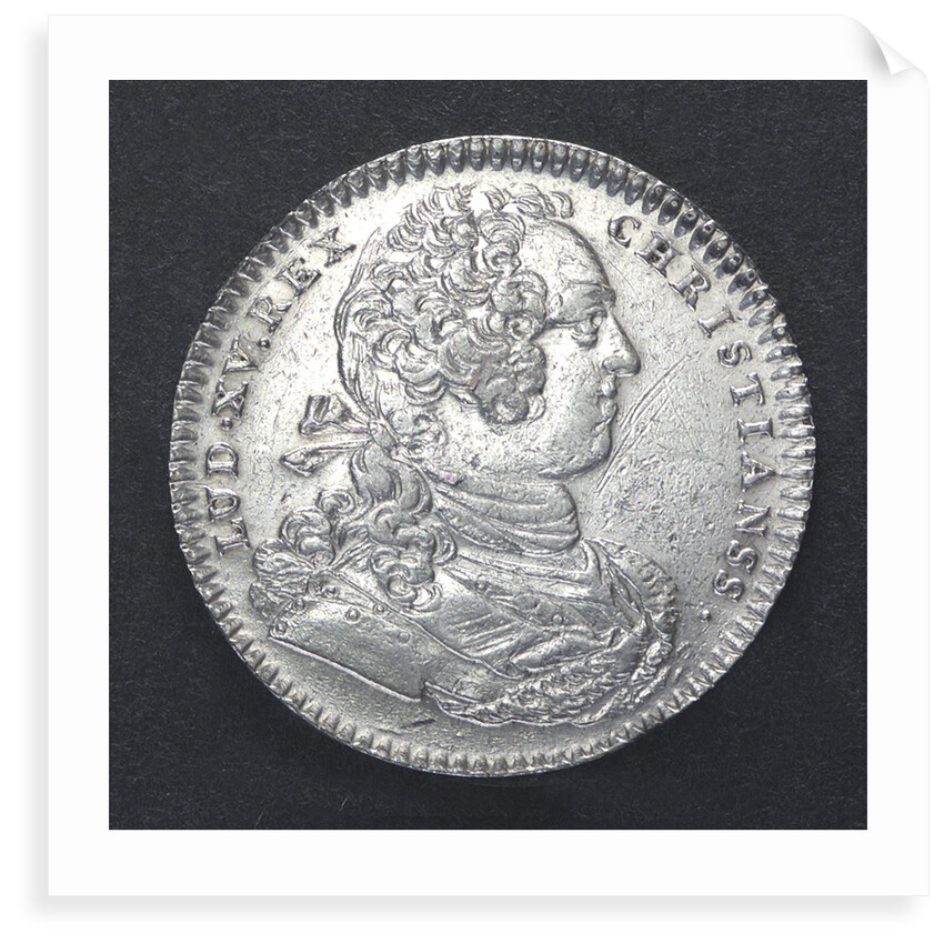 Counter commemorating galleys being fitted out; obverse by J. Bernard