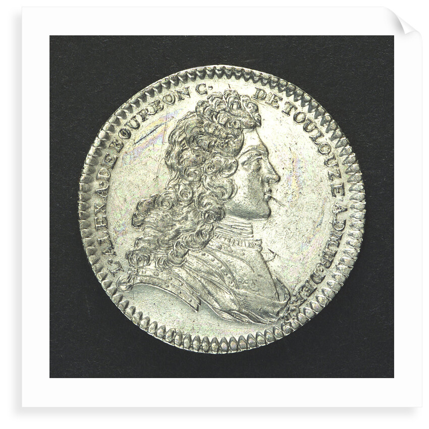 Counter commemorating the cruise of Admiral d'Antin to Morocco, 1738; obverse by unknown