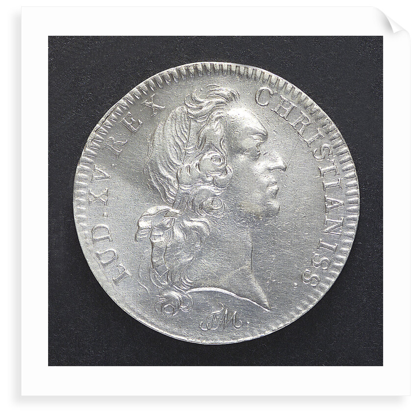 Counter commemorating four galleys being fitted out; obverse by F.M.
