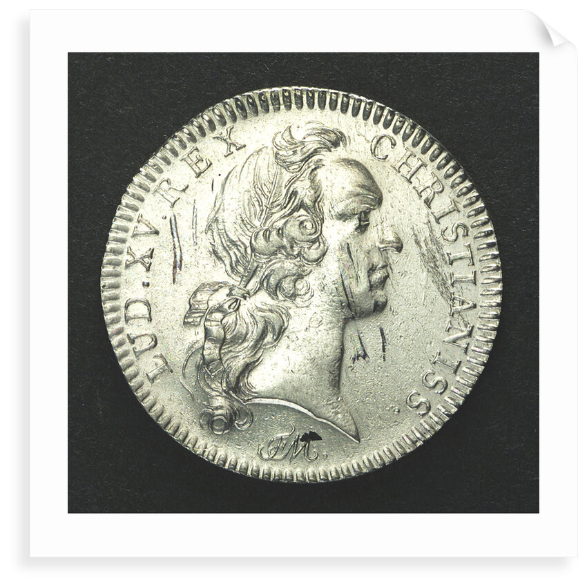 Counter commemorating the naval readiness for Battle; obverse by F. M.