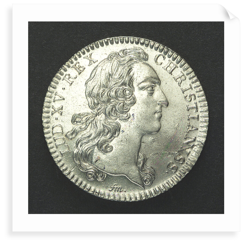Counter commemorating the Battle of Cape Finisterre, 1747; obverse by F. Marteau