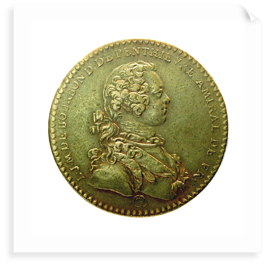 Counter commemorating the war ended; obverse by J.C. Roettier