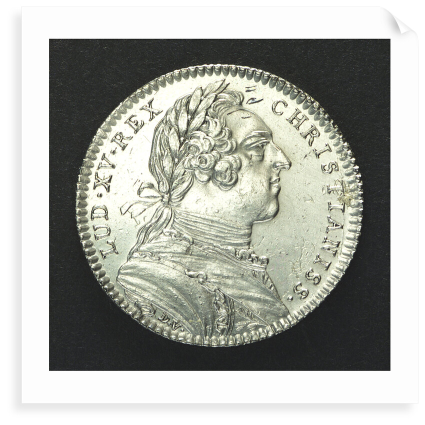 Counter commemorating the increased strength of the navy; obverse by J. Duvivier