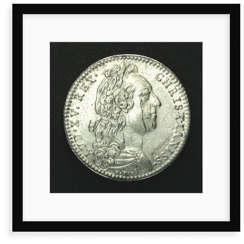 Counter commemorating the Battle of Minorca, 1756; obverse by C.N. Roettier