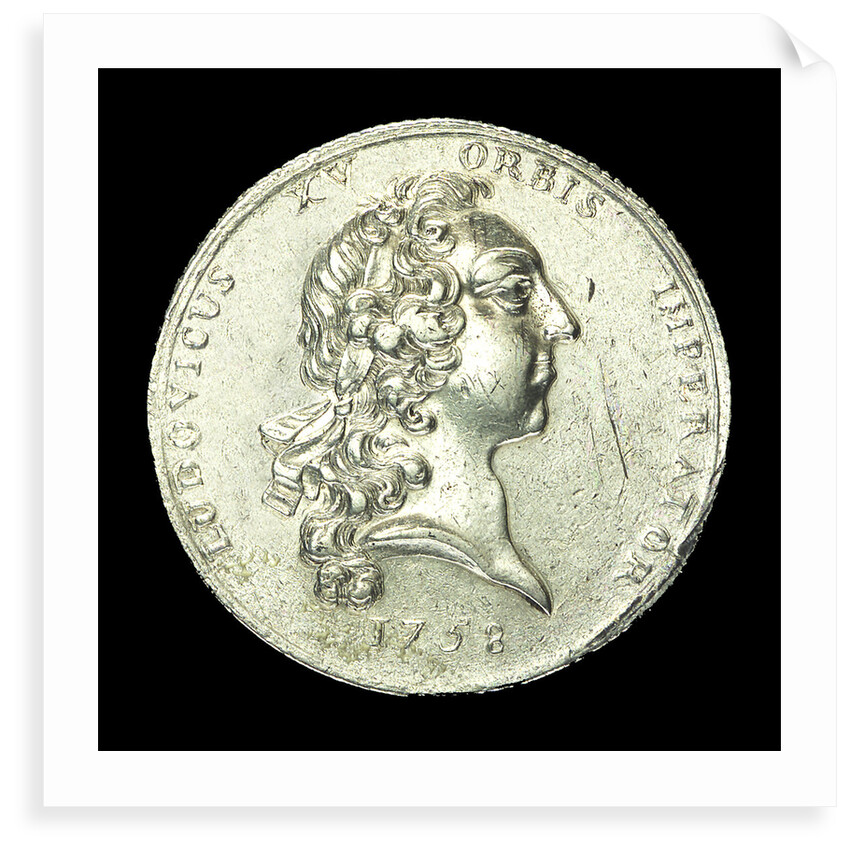 Counter commemorating the Wesel, Oswego, Port Mahon and St David captured, 1758; obverse by unknown