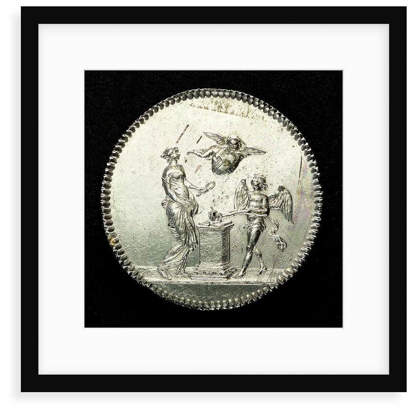 Counter commemorating the marriage of the Comte de Provence; obverse by unknown