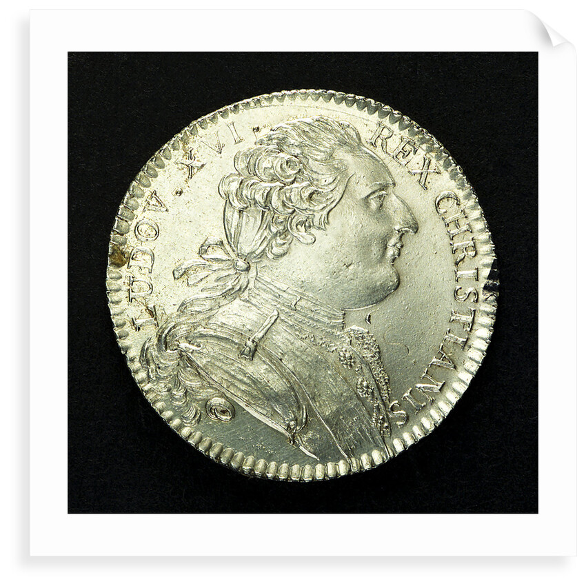 Counter celebrating French sea power; obverse by unknown