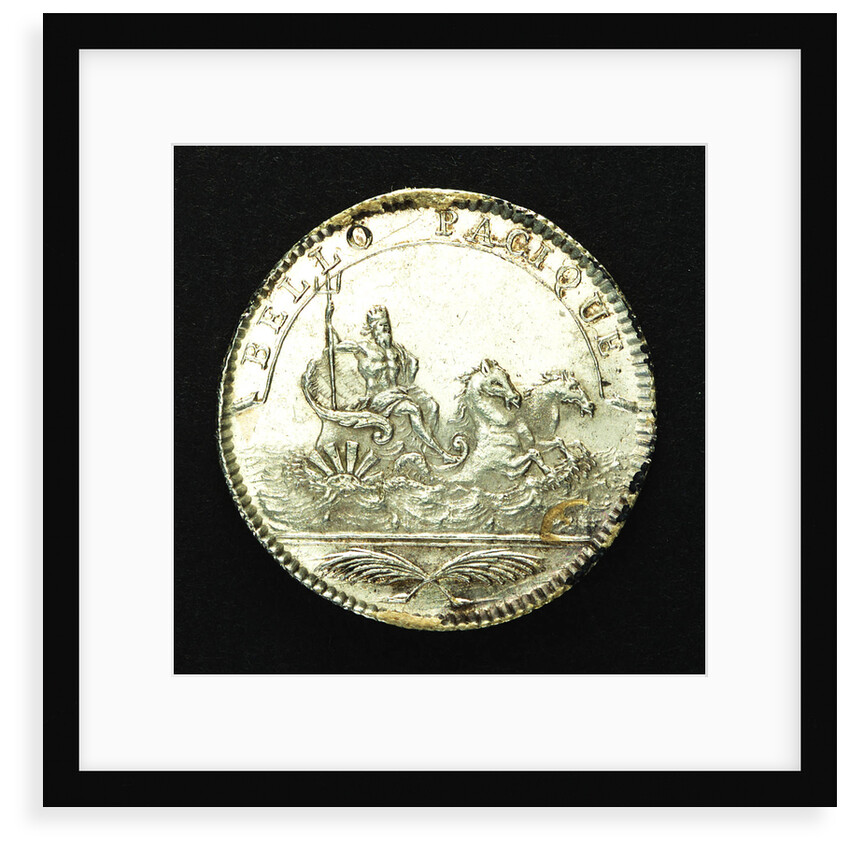 Counter celebrating French sea power; reverse by unknown