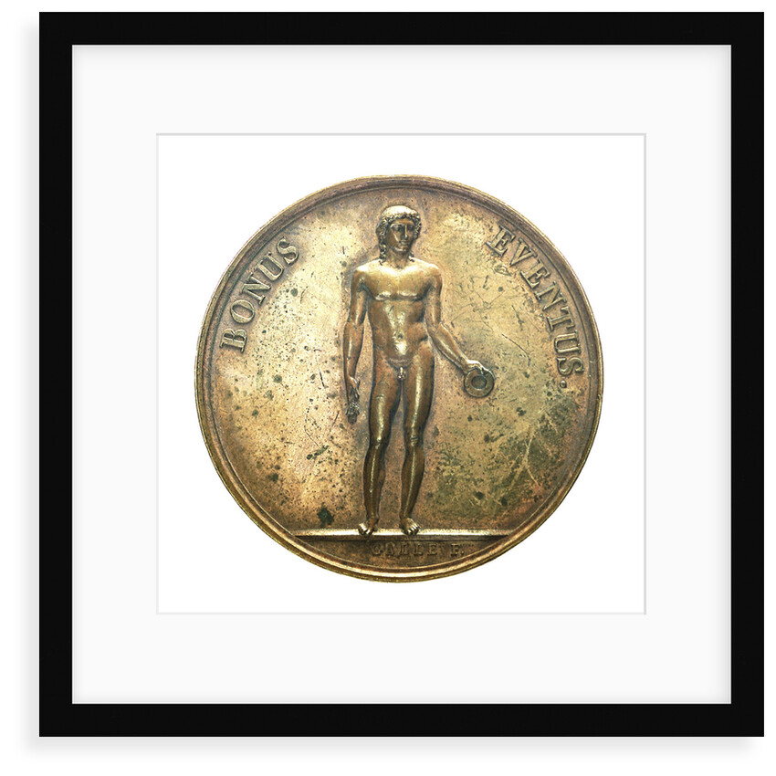 Counter commemorating the landing of Napoleon Bonaparte at Frejus, 1799; obverse by D.V. Denon