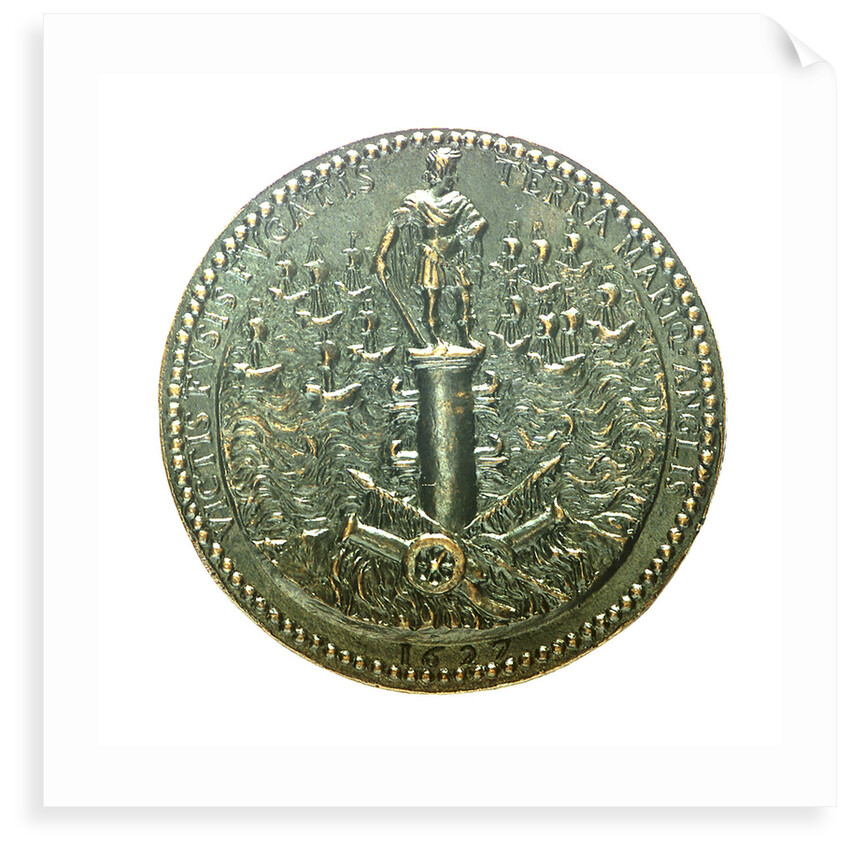 Medal commemorating the British attack on the Ile de Ré, 1627 by unknown