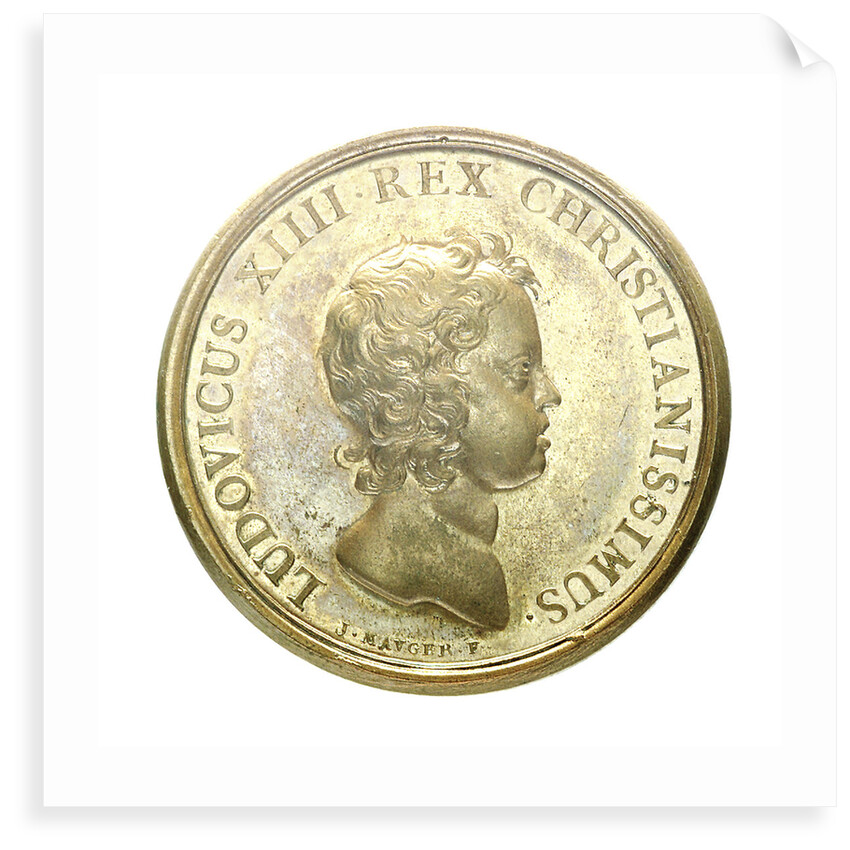 Medal commemorating the Battle of Cartagena, 1643; obverse by J. Mauger