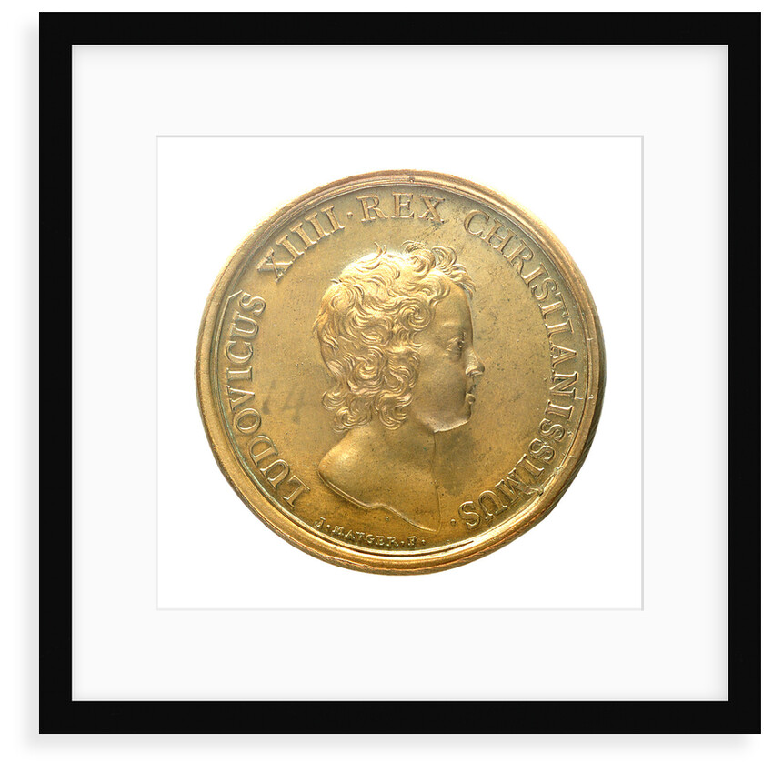 Medal commemorating the Battle of Rosas, 1645; obverse by J. Mauger
