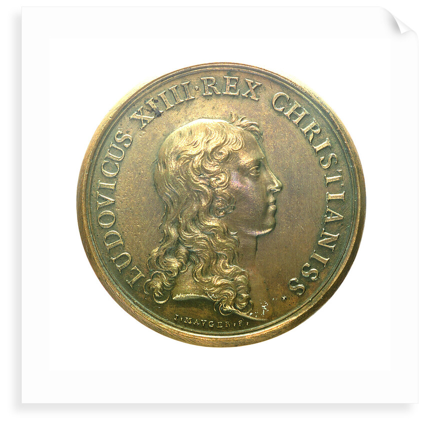 Medal commemorating the capture of towns in Castile; obverse by J. Mauger