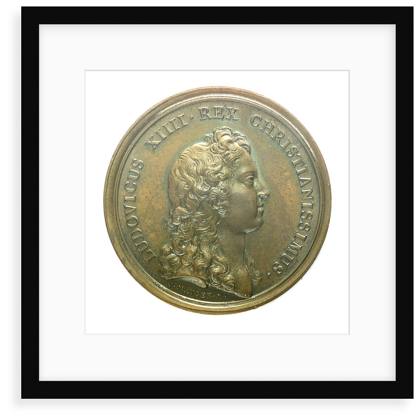 Medal commemorating the Spanish defeat at Dunkirk, 1658; obverse by J. Mauger