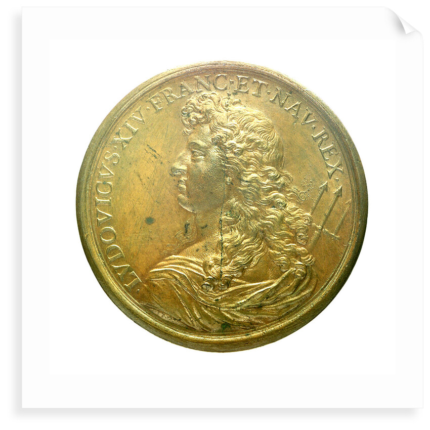 Medal commemorating the strengthened navy; obverse by J. Mauger