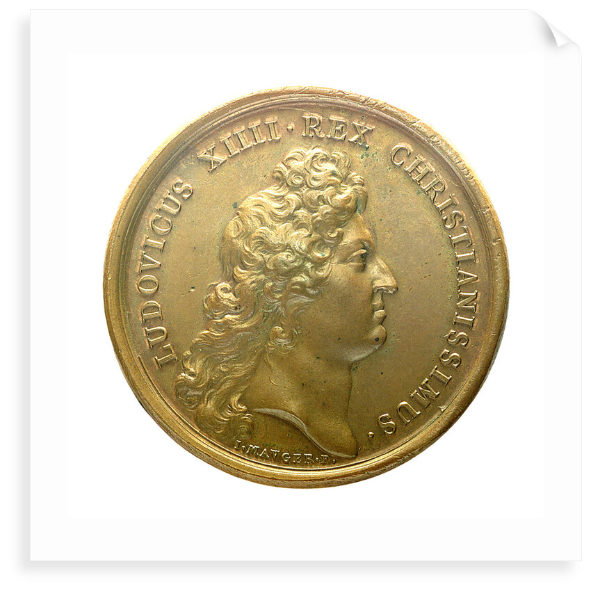 Medal commemorating the Battle of Solebay, 1672; obverse by J. Mauger