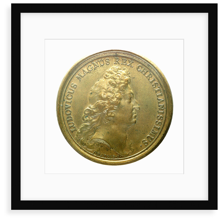 Medal commemorating the Dutch attack on Martinique repulsed, 1674; obverse by J. Mauger