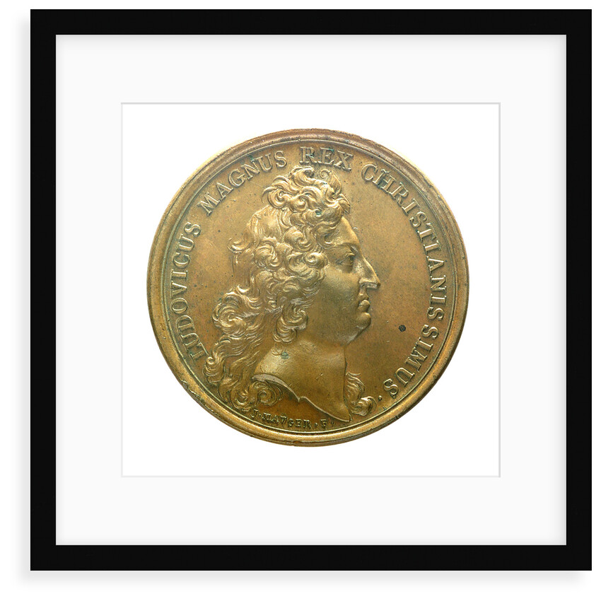 Medal commemorating the Spanish defeated at Messina, 1675; obverse by J. Mauger
