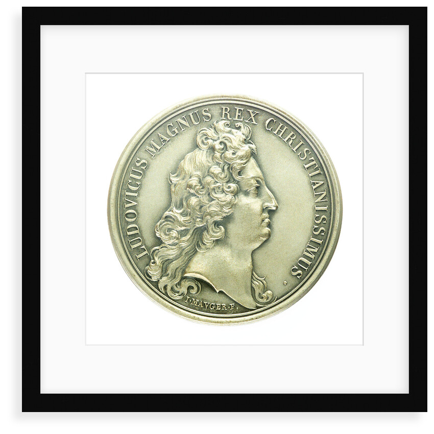 Medal commemorating the defeat of the Dutch and Spanish fleets at Catania, 1676; obverse by J. Mauger