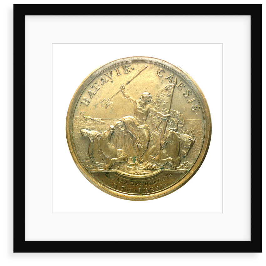 Medal commemorating the recapture of Cayenne, 1676; reverse by J. Mauger