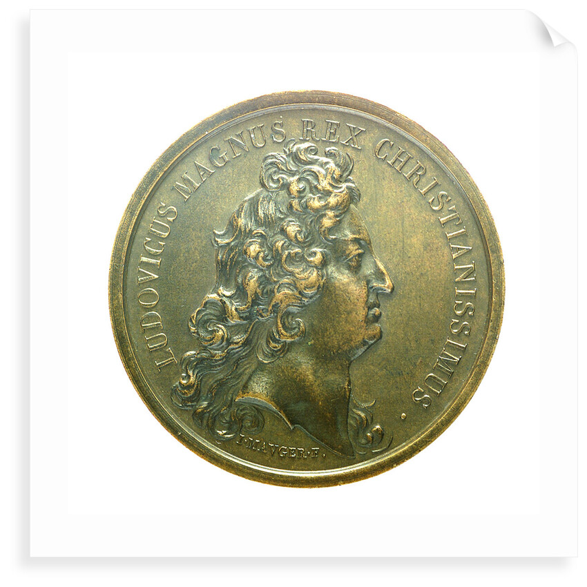 Medal commemorating the capture of Tobago, 1677; obverse by J. Mauger