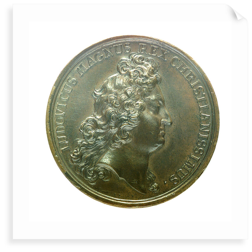 Medal commemorating the capture of Tobago, 1677; obverse by L.I.