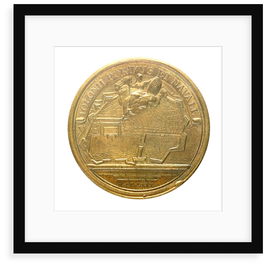 Medal commemorating Toulon being made a Naval Base; reverse by J. Mauger