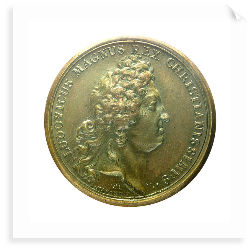 Medal commemorating forty galleys being equipped at Marseilles; obverse by J. Mauger