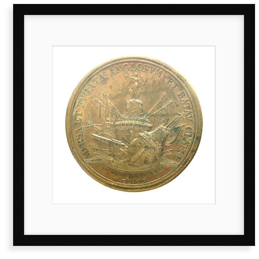Medal commemorating the action off Beachy Head, 1690; reverse by J. Mauger