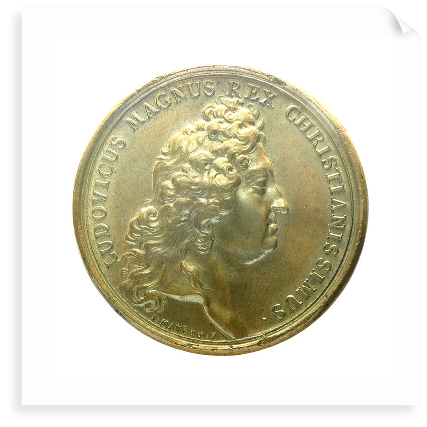 Medal commemorating the safety of the harbours; obverse by J. Mauger