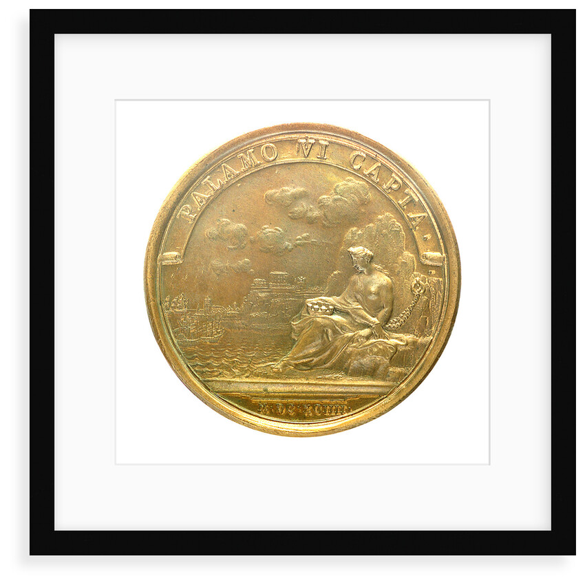 Medal commemorating the capture of Palamos, 1694; reverse by J. Mauger